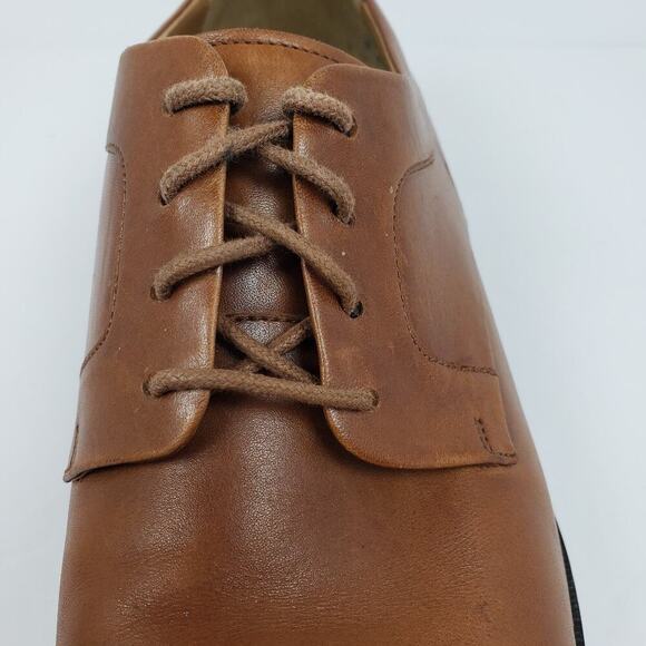Cole Haan Warren Mens Size 12 Brown Leather Dress Cap Toe Oxford Shoes C20153 main image 12
